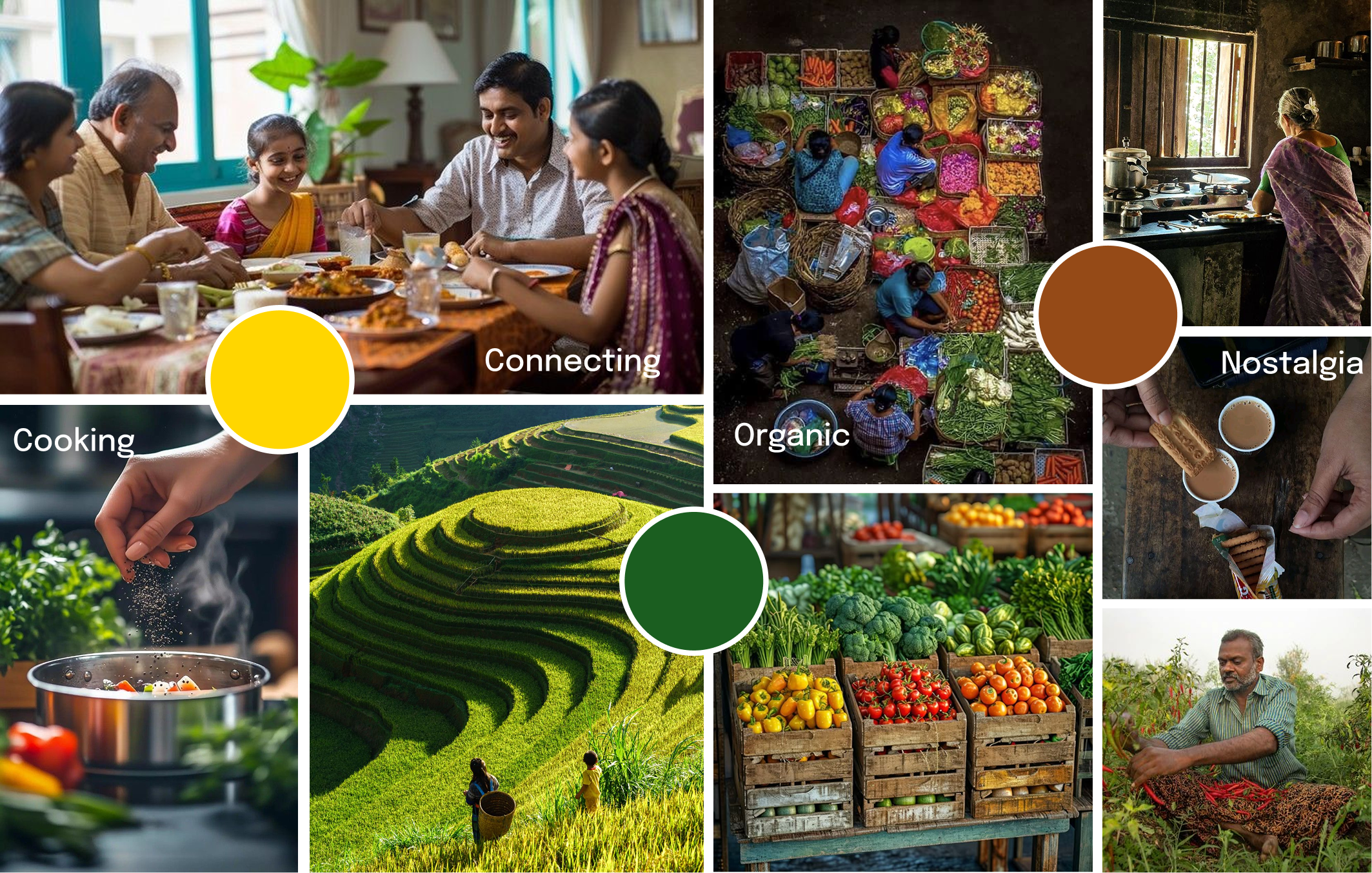 Moodboard visual identity